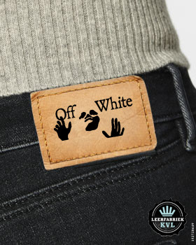 12 Etiquetas de Marcas de Couro para Jeans | Rótulos de jeans de couro